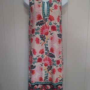 NWOT Nicole Miller Studio Sleeveless Floral Dress
